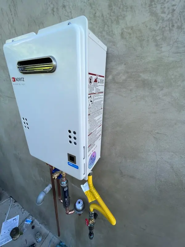 Tankless water heater installation for North Billerica homes